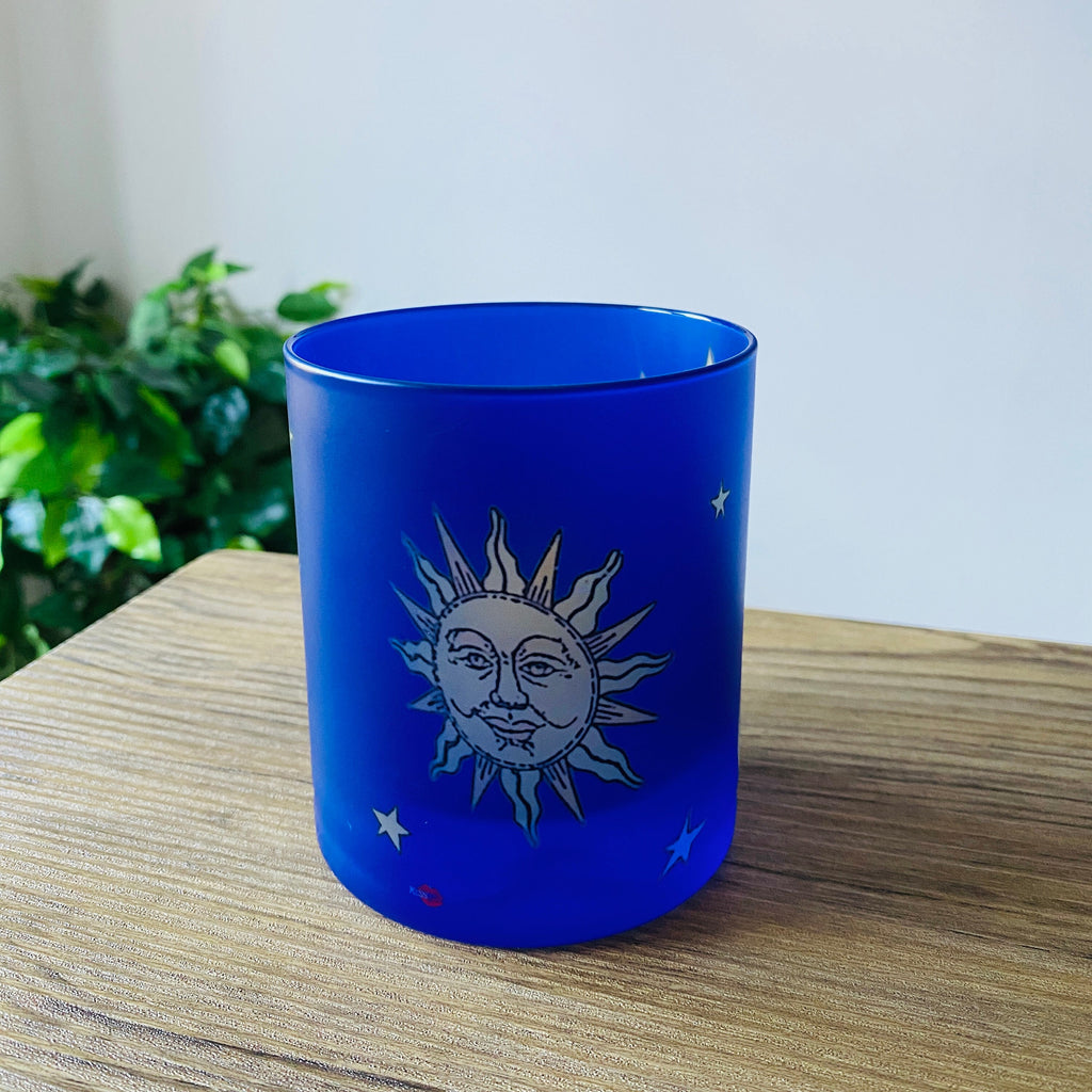 Celestial Sun & Moon Glass - Friends Inspired, 90s