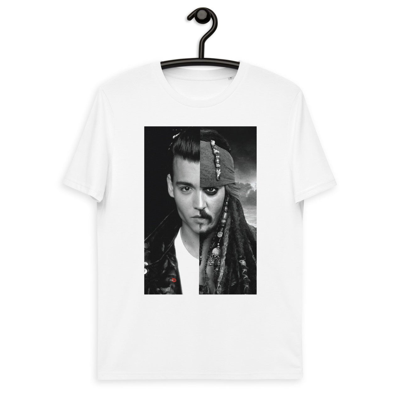 Depp Unisex organic cotton t-shirt - Jack Sparrow Cry Baby