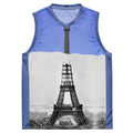 Eiffel Tower Construction Basketball Jersey - Recycled Streetwear