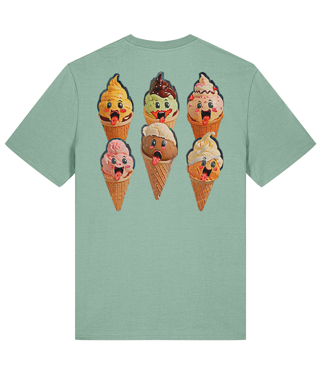 We All Scream For Ice Cream Unisex organic cotton t-shirt - Summer Tee