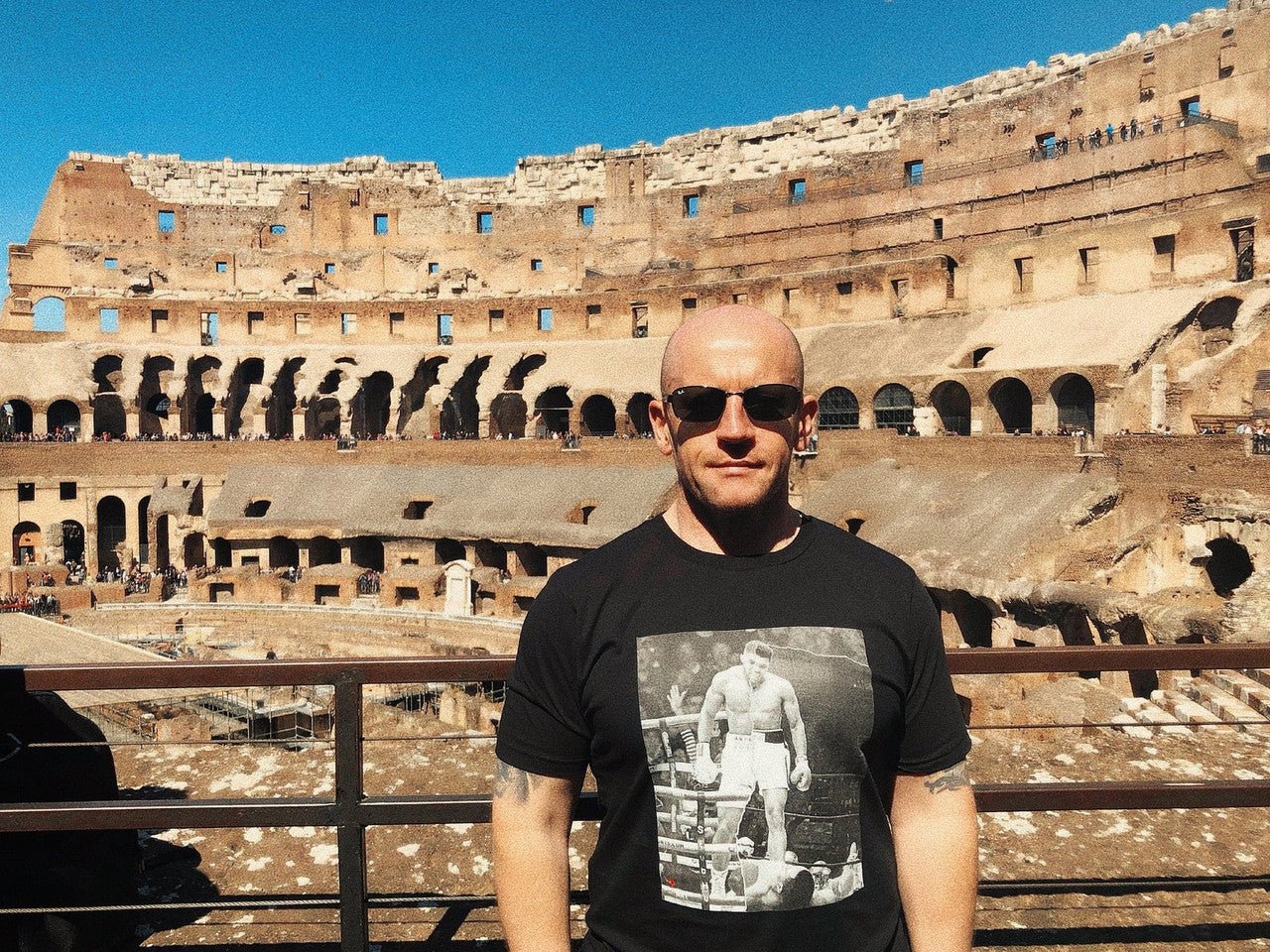 AJ/Ali KiSS Unisex organic cotton t-shirt - Anthony Joshua V Muhammad Ali