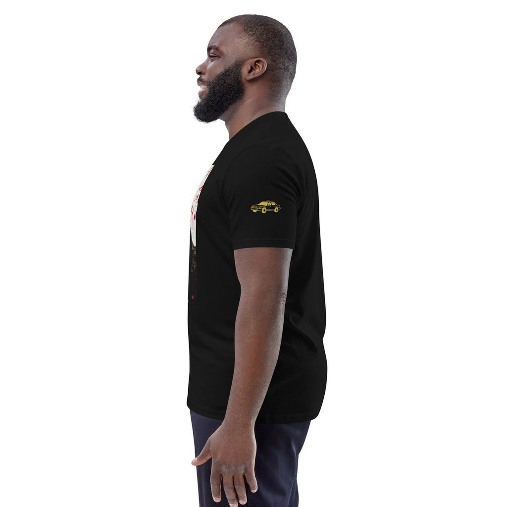 Taxi Driver KiSS Unisex organic cotton t-shirt - Half Travis De Niro 70s