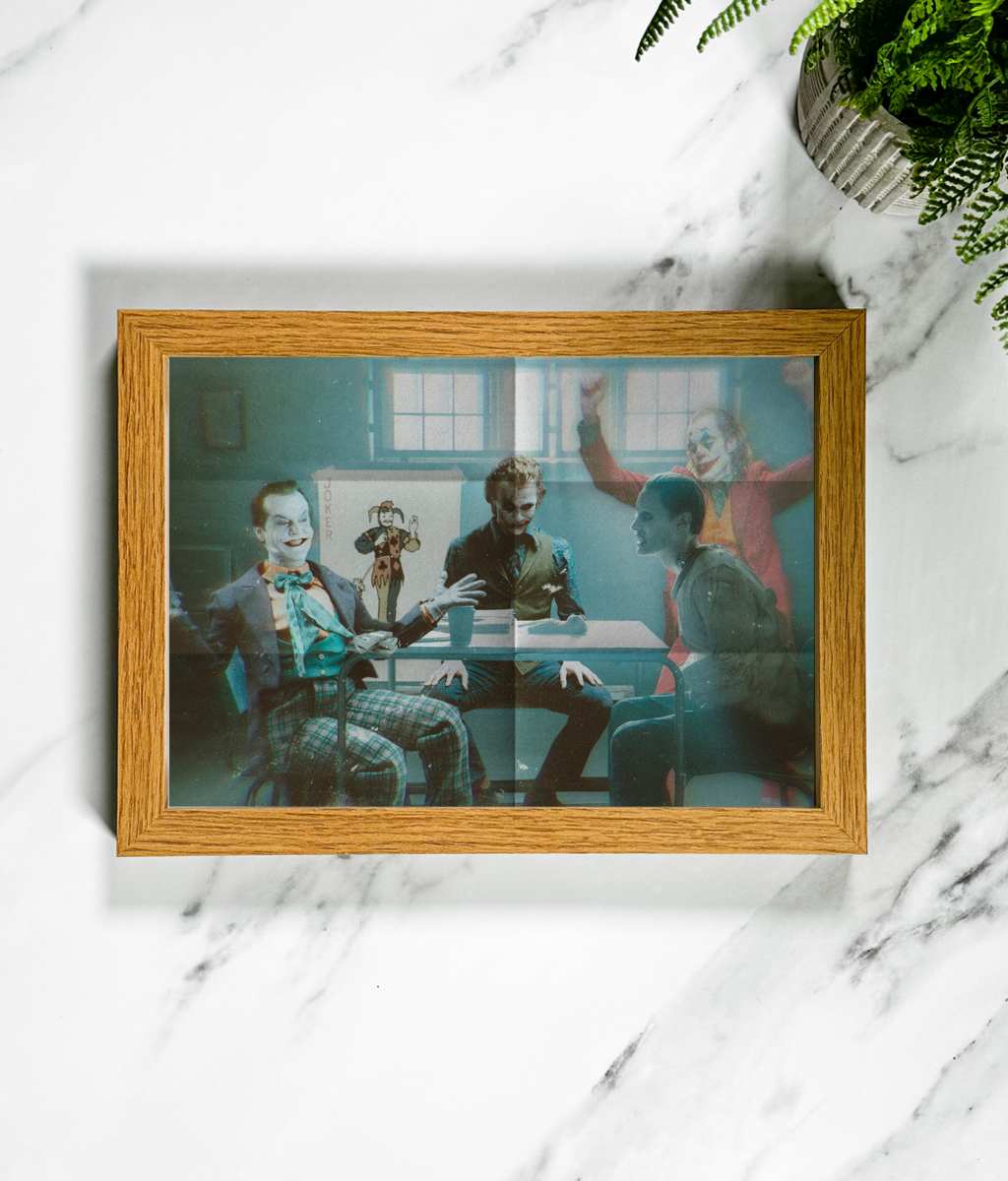 The Jokers 'Meeting' Framed Art Print