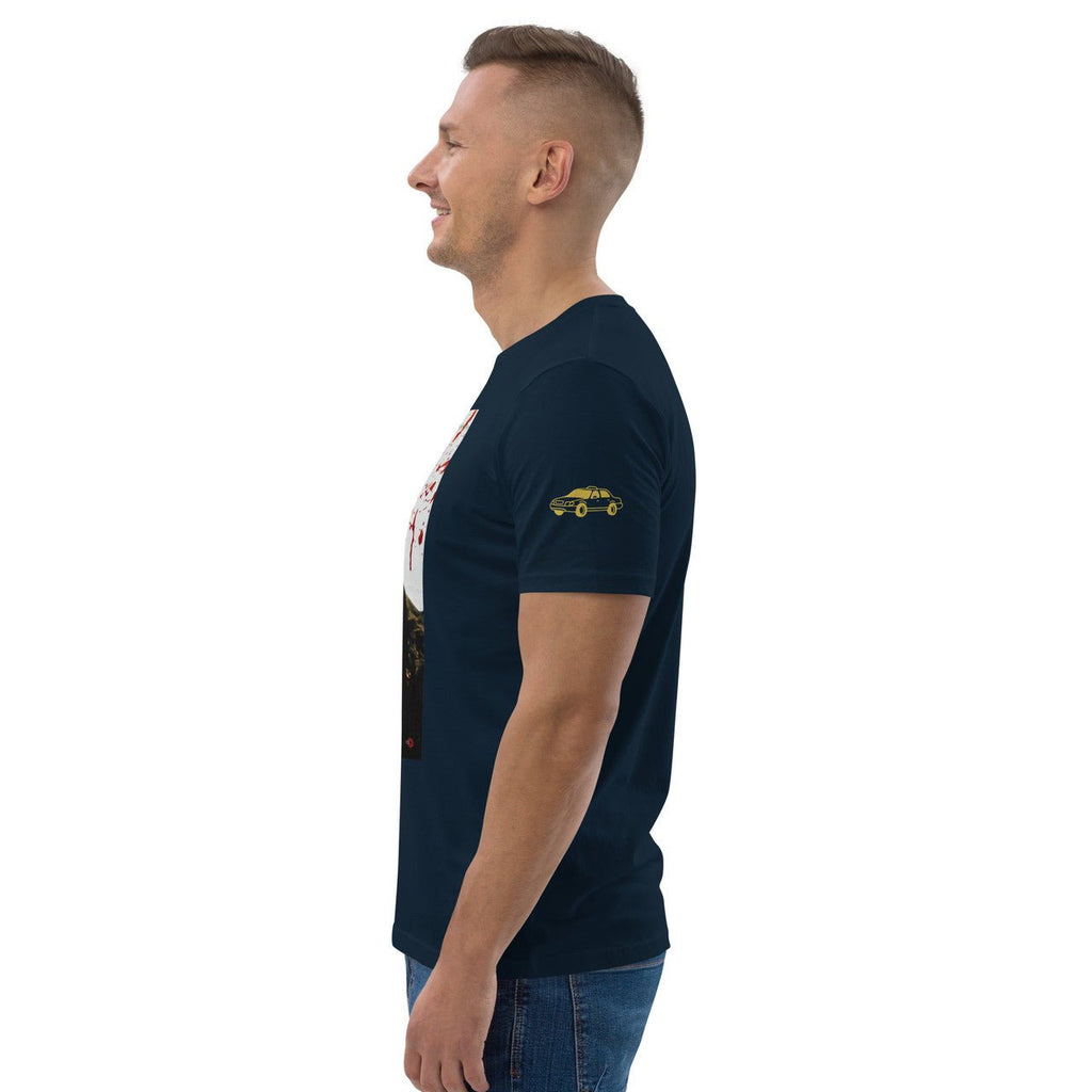 Taxi Driver KiSS Unisex organic cotton t-shirt - Half Travis De Niro 70s