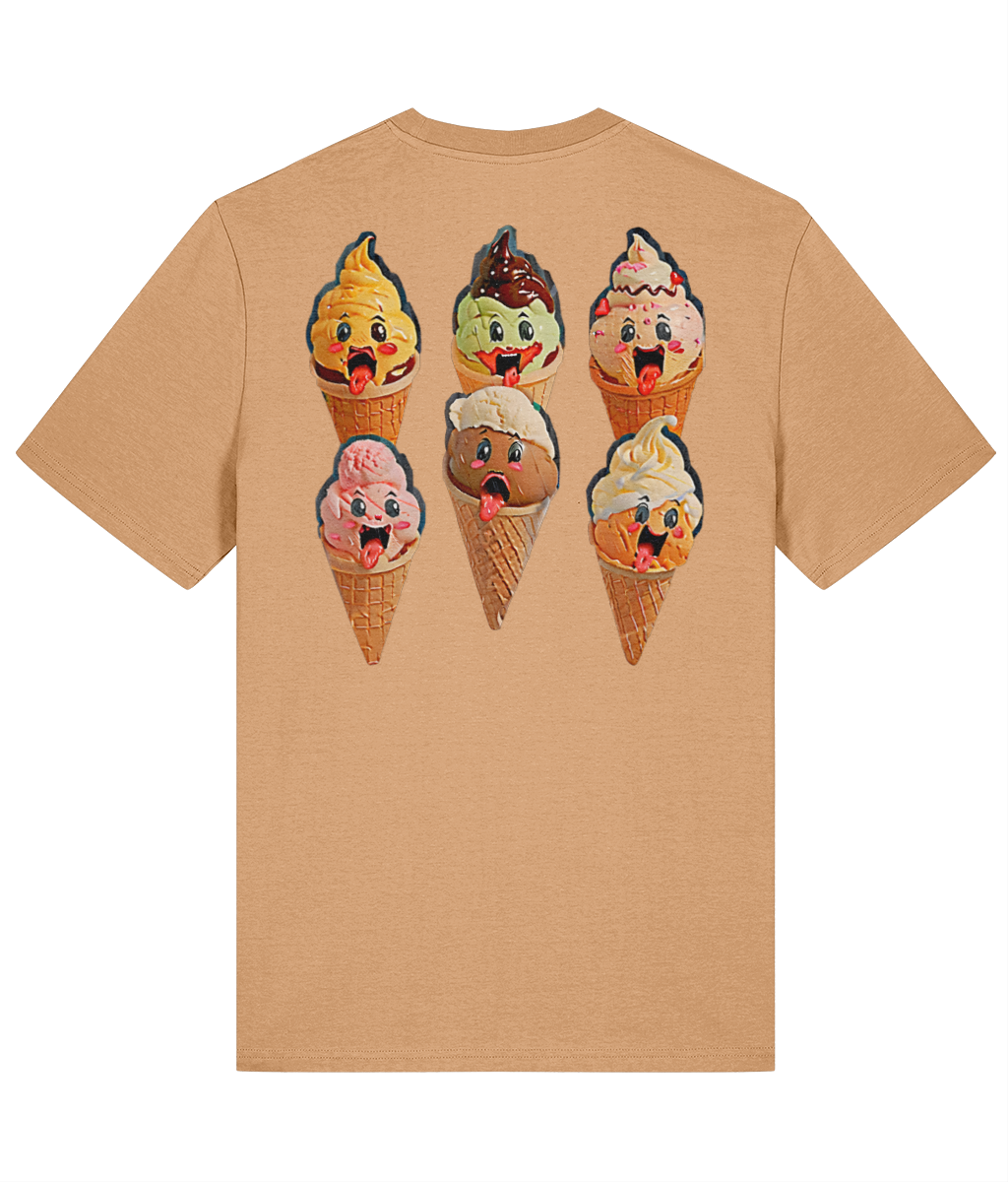 We All Scream For Ice Cream Unisex organic cotton t-shirt - Summer Tee