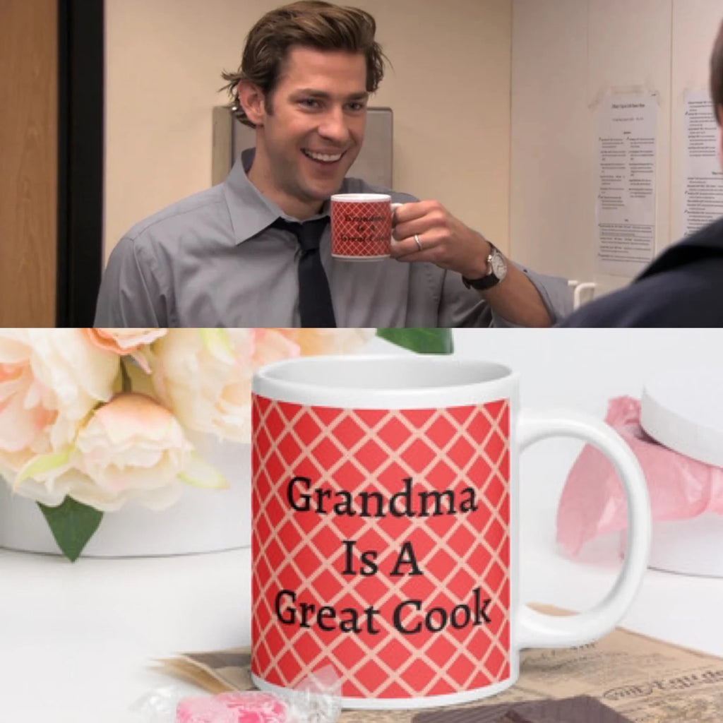 Grandma Is A Great Cook Mug – Inspired by Jim Halpert (The Office)