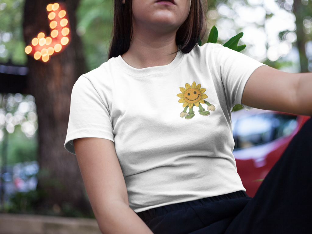 Pocket Full of Sunshine Unisex organic cotton t-shirt - Sunny