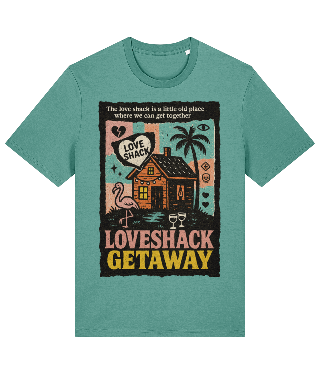 Loveshack Getaway Unisex organic cotton t-shirt - Summer