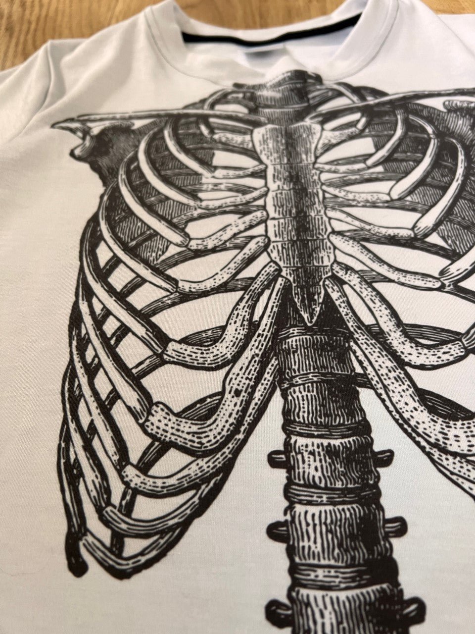 Kids Skeleton Ribcage T-Shirt – Skull & Bones Graphic