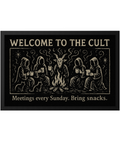 Dark Humour Indoor Doormat | 4 Designs | Gothic Home Decor | 60x40cm Non-Slip