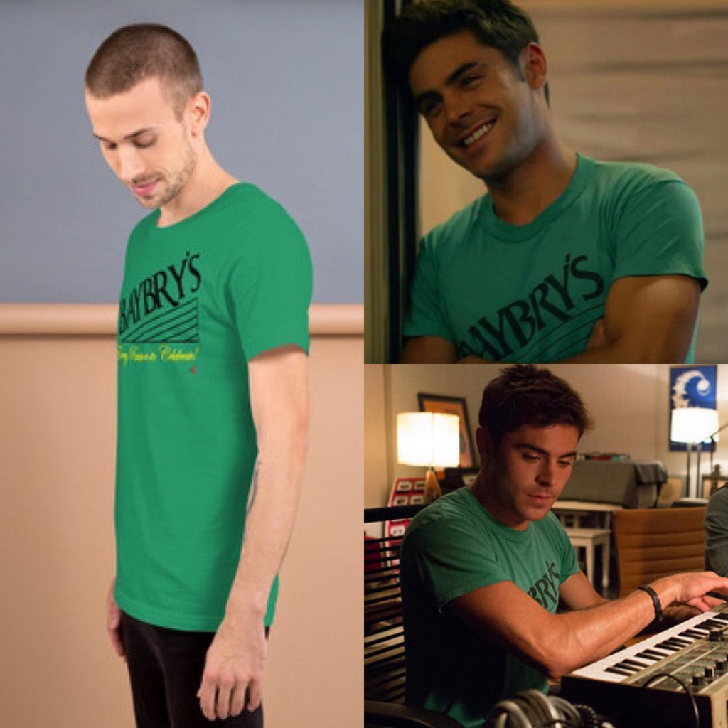 Baybry's Green Unisex t-shirt - Zac Efron We are your Friends