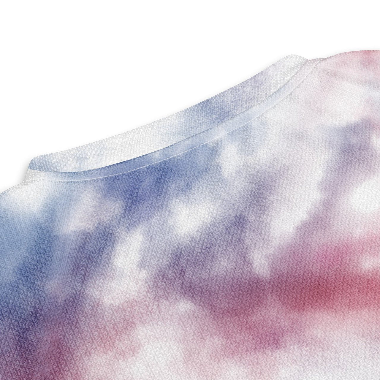 Tattooed Liberty Recycled unisex sports jersey - New York Tie Dye