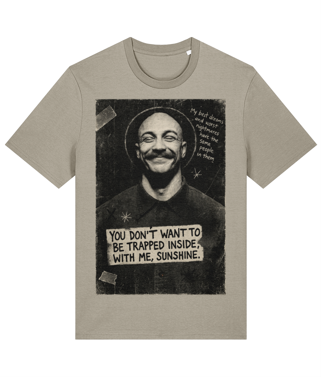 Bronson "You Don’t Want to Be Trapped Inside" Tom Hardy T-Shirt | 100% Cotton