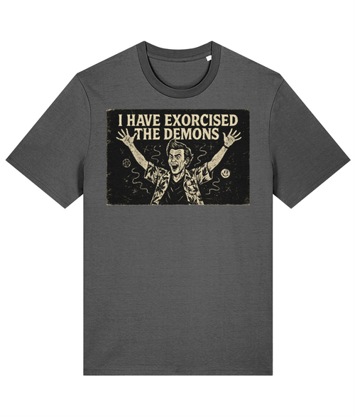 Ace Ventura “I Have Exorcised the Demons” T-Shirt | 100% Cotton Graphic Tee