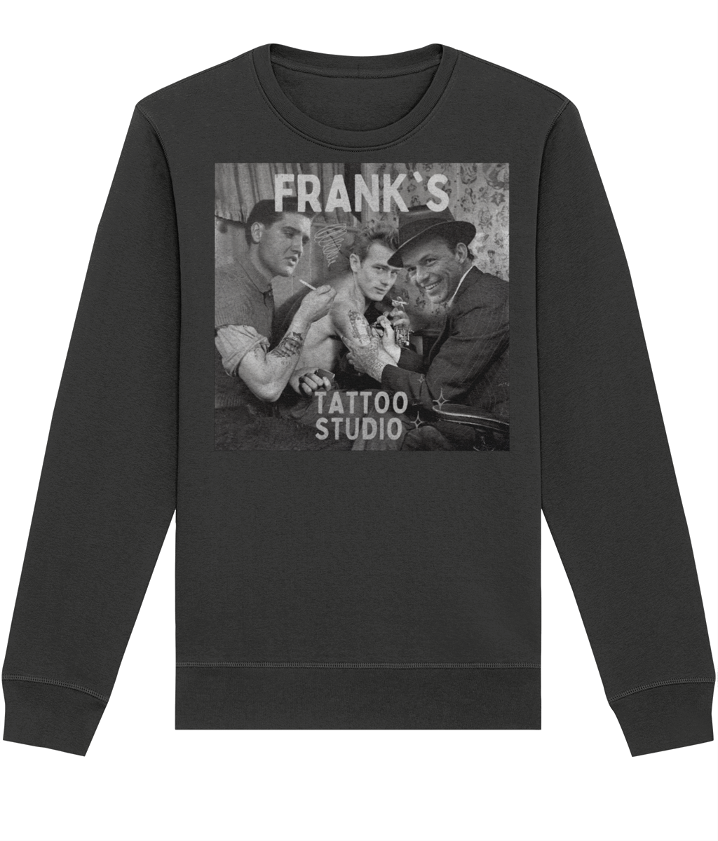Frank’s Tattoo Studio Sweatshirt – Retro Icons Reimagined