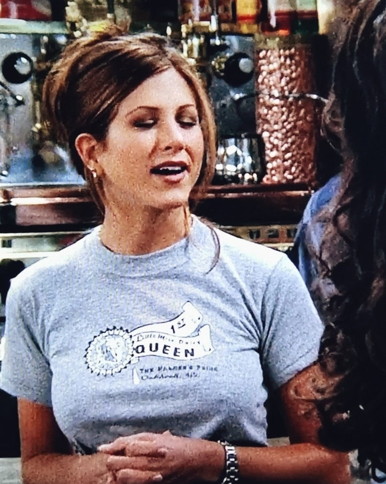 Dairy Queen Friends TV Grey T-Shirt - Rachel Green 90s Inspired