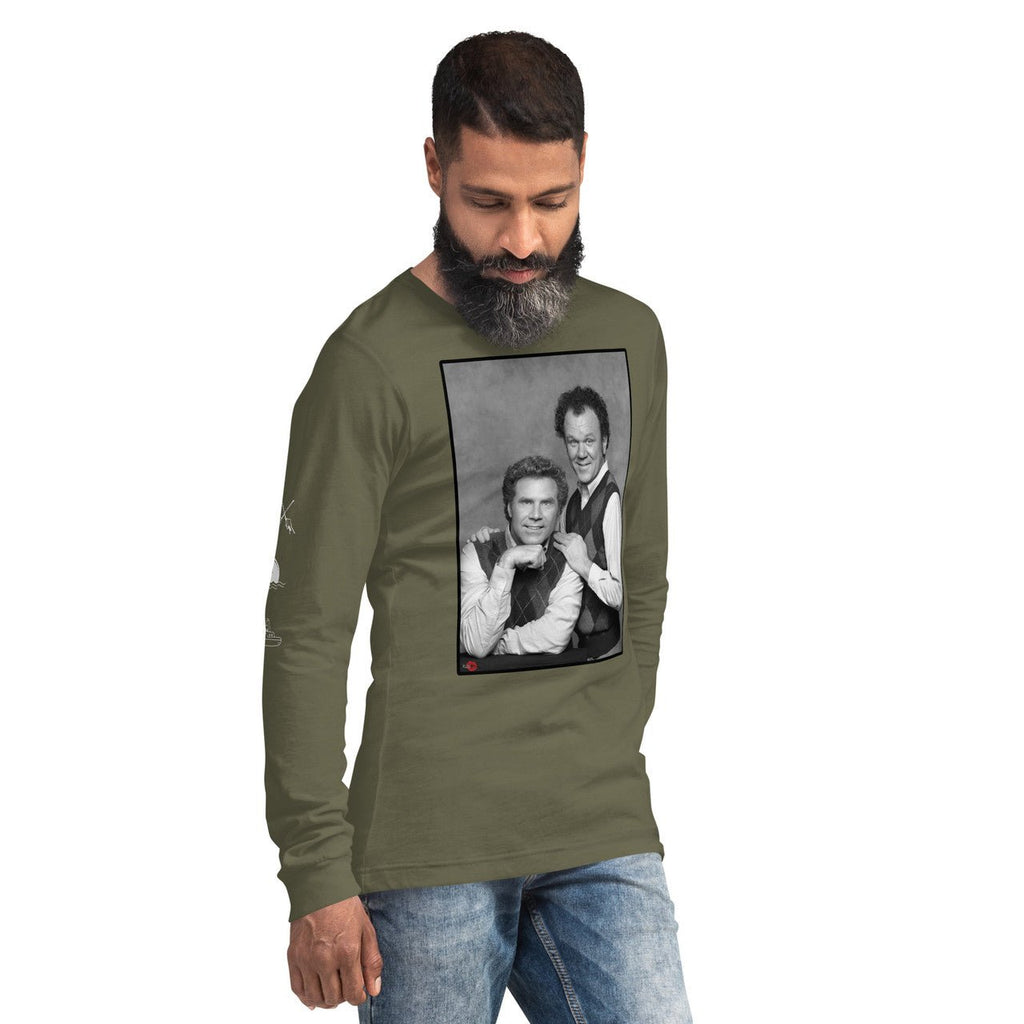 Step Bros Unisex Long Sleeve Tee - Will Ferrell John C Reilly Brothers Funn