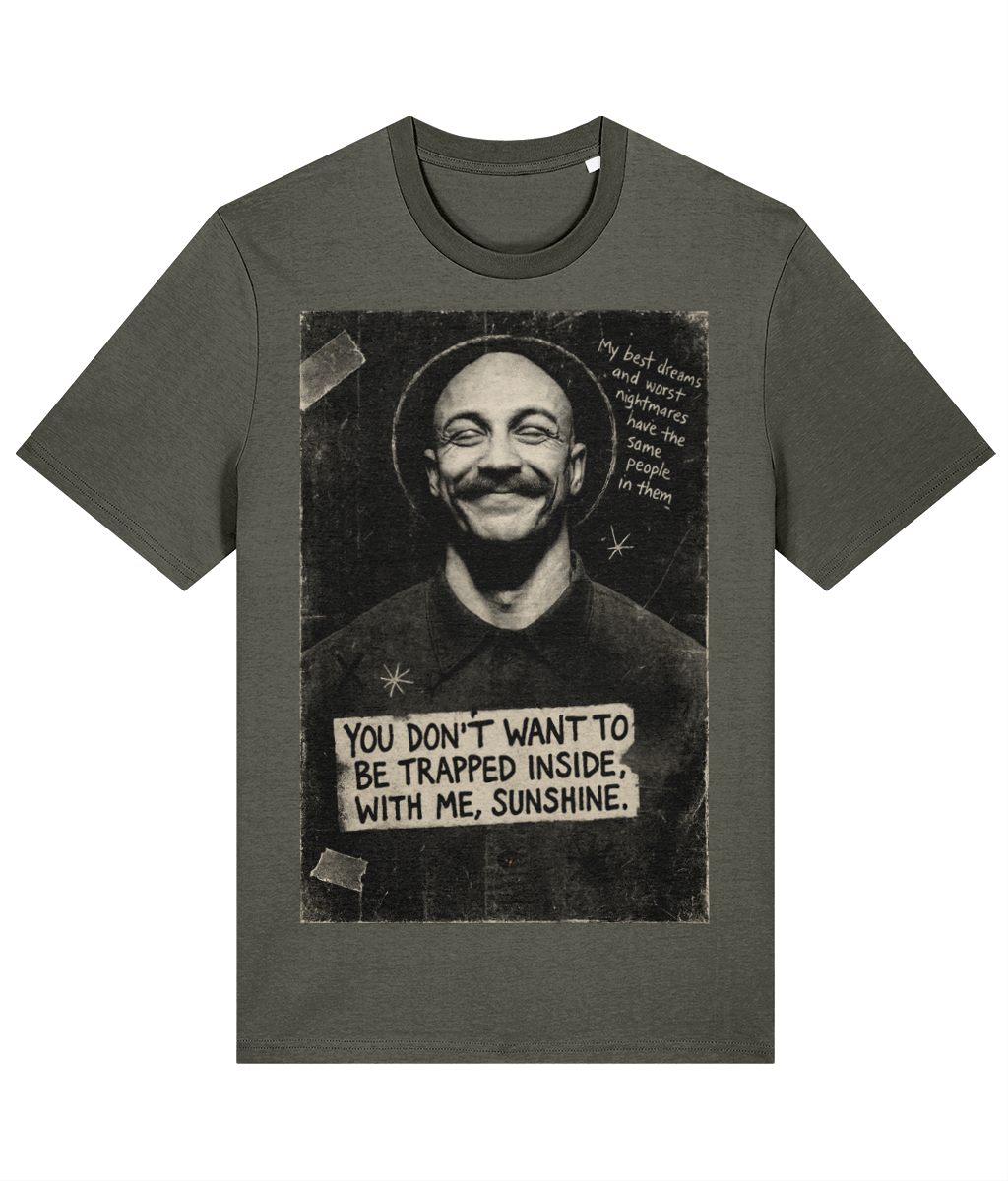 Bronson "You Don’t Want to Be Trapped Inside" Tom Hardy T-Shirt | 100% Cotton