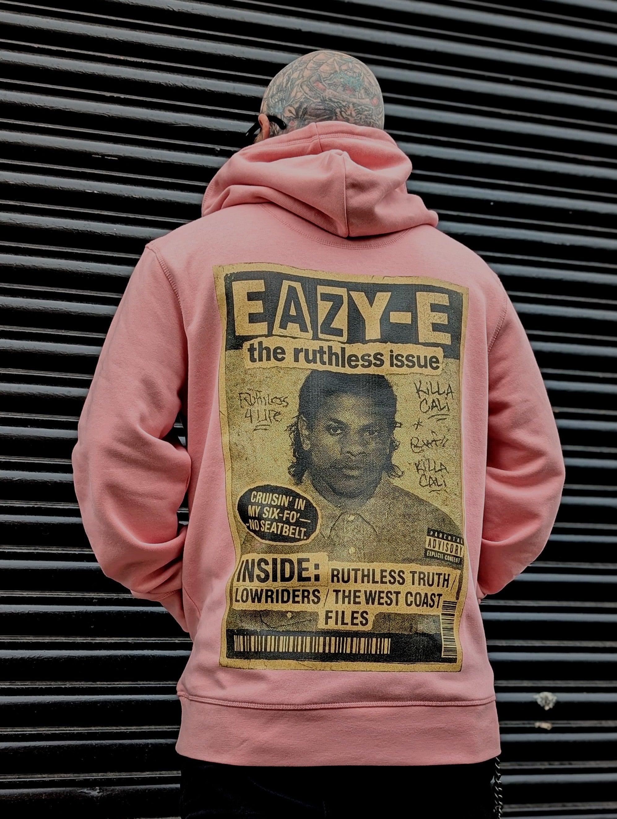 Eazy-E 'Ruthless Issue' Organic Cotton Hoodie