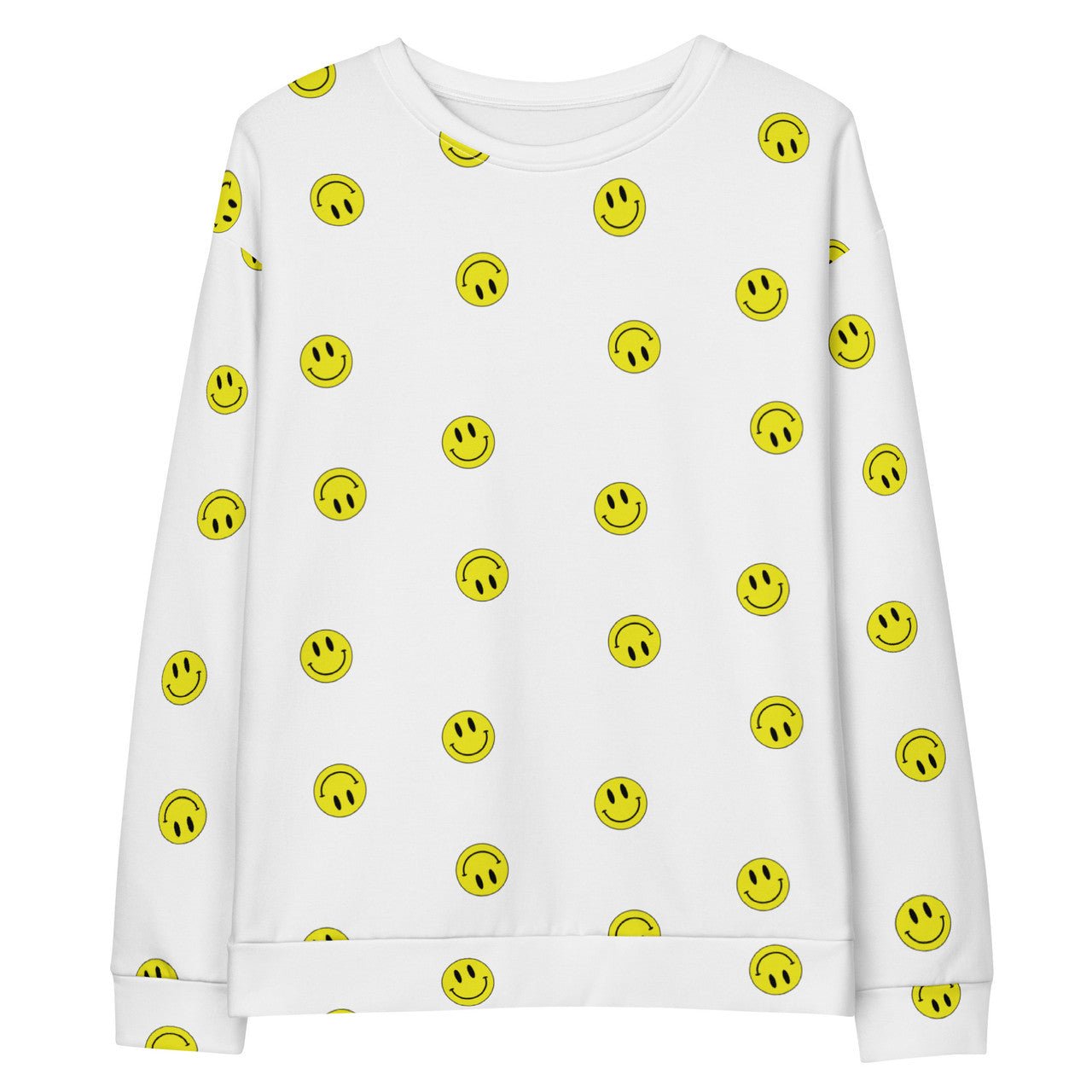 90s Smiley Face Unisex Sweatshirt - Phoebe Buffay Friends inspired