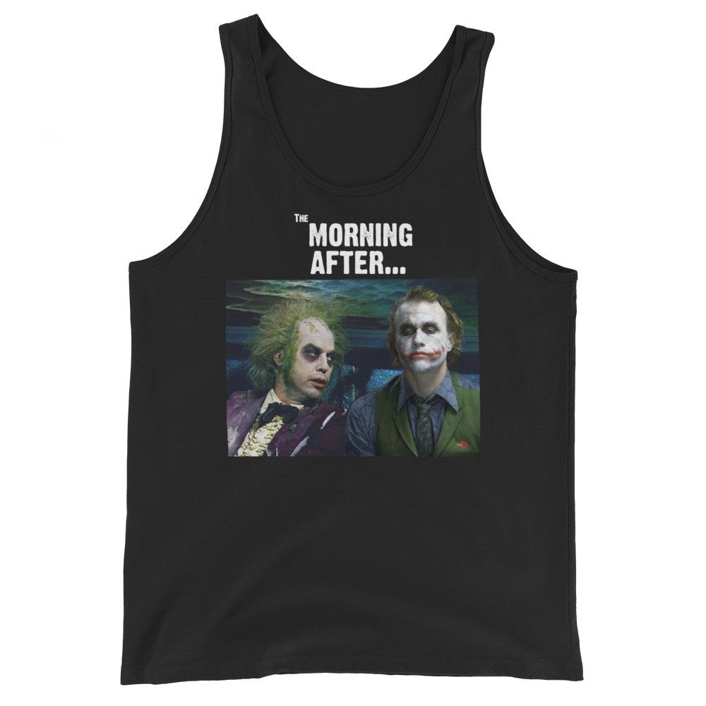The Morning After Beetlejuice & Joker Tank Top – Soft Cotton Blend