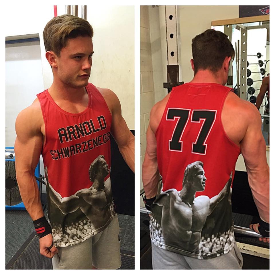 Arnie 77 Vest - Arnold Schwarzenegger Gym - Fitness Motivation