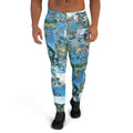 Motocross Print Handmade Joggers - Soft Cotton-Feel Sweatpants
