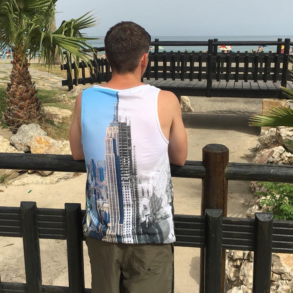 Empire State Then/Now Handmade Cut & Sew Vest