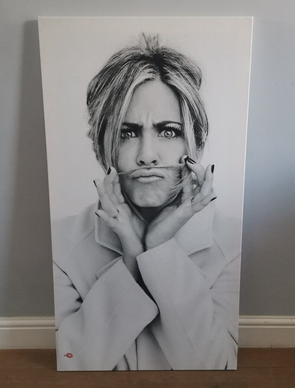 Jennifer Aniston Large Canvas Art - Friends