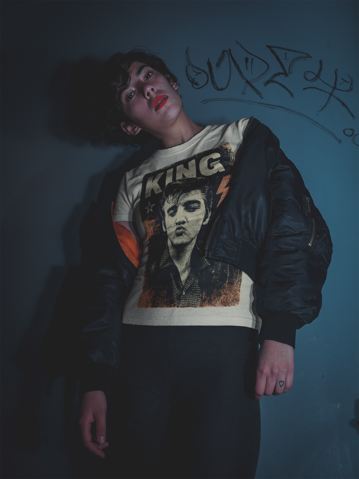 Elvis KING T-Shirt – Vintage Rock'n'Roll Cotton Tee