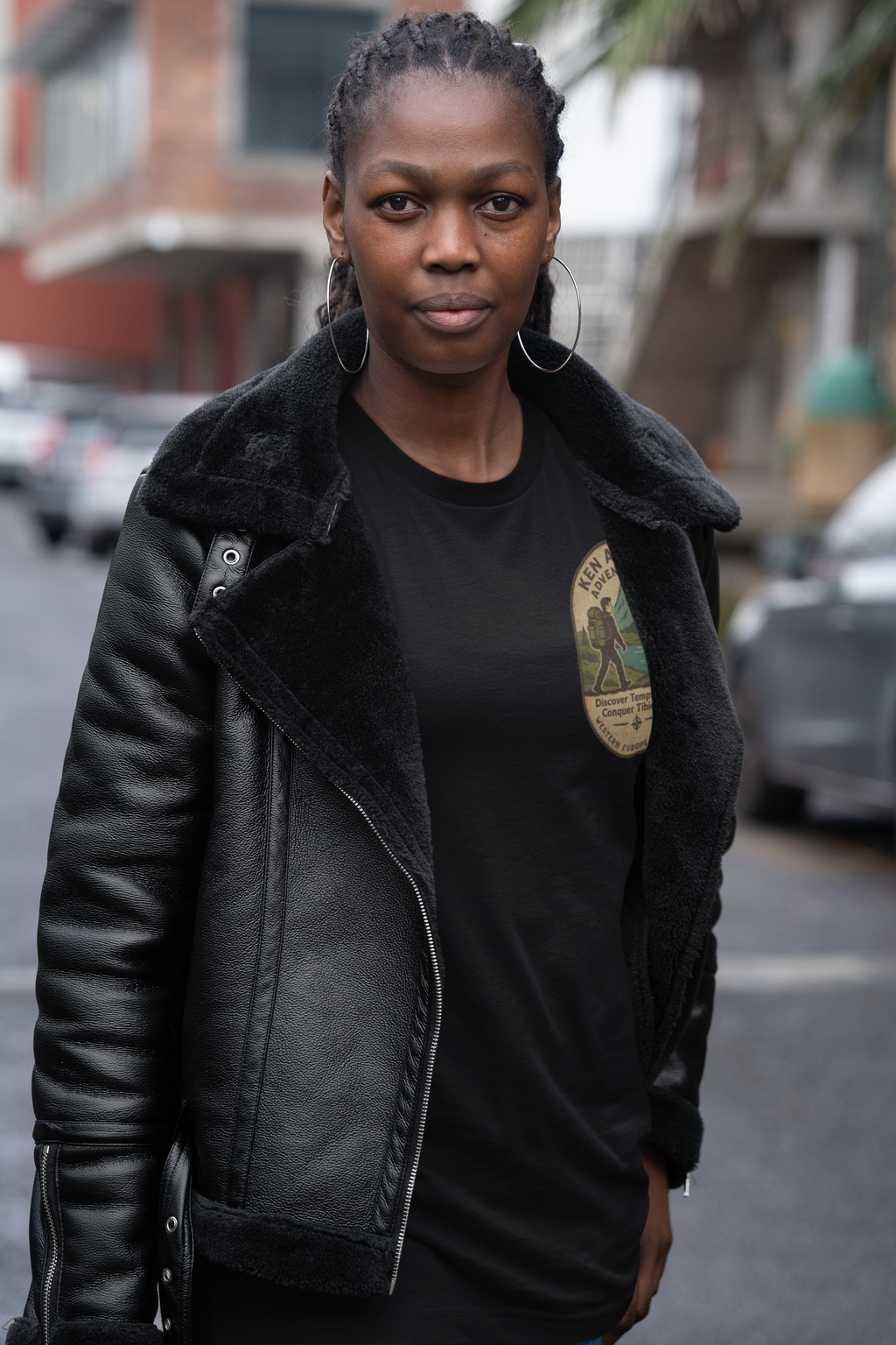 Backpacking In Western Europe Organic Cotton T-Shirt - Alternative Graphic Joey