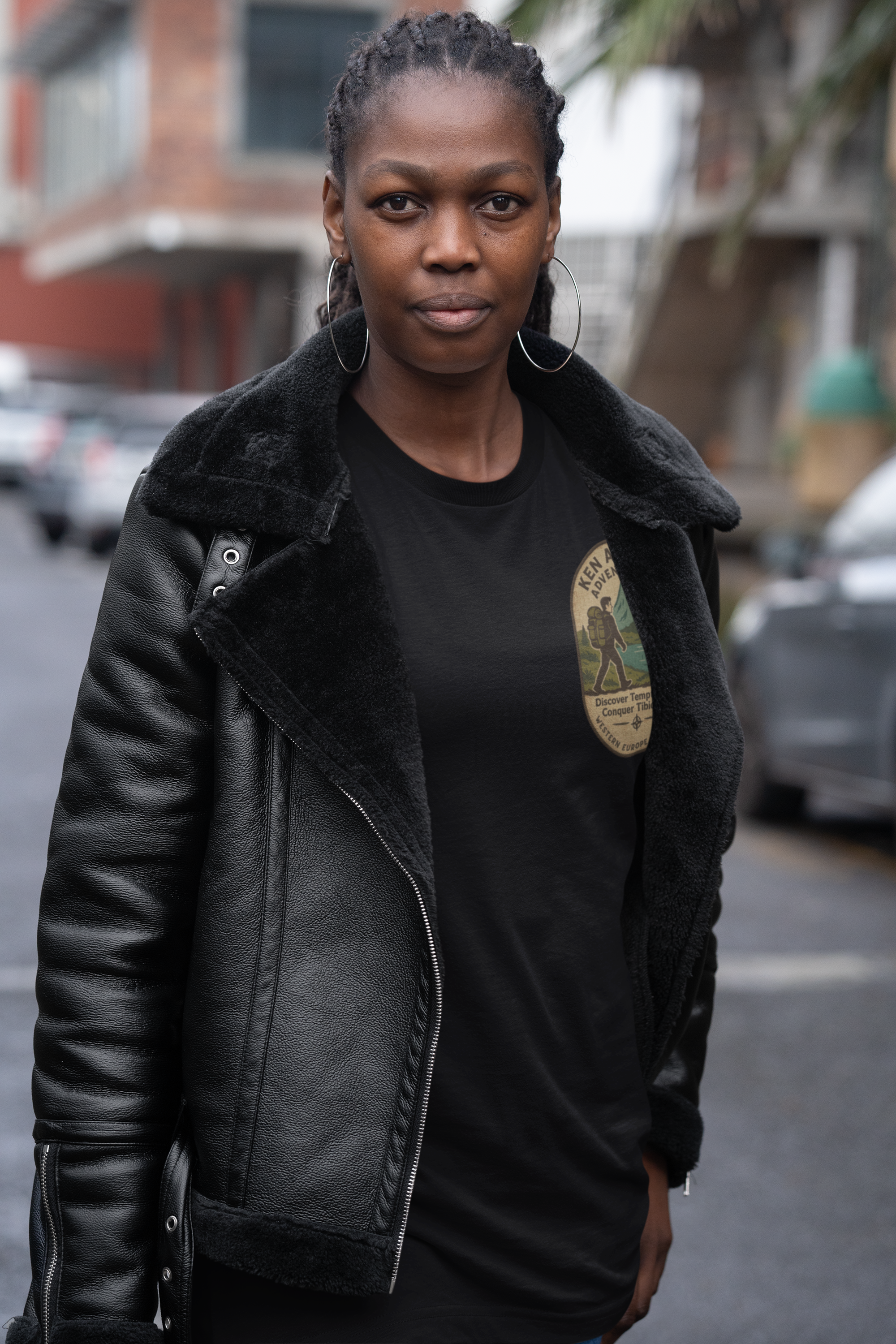 Backpacking In Western Europe Organic Cotton T-Shirt - Alternative Graphic Joey