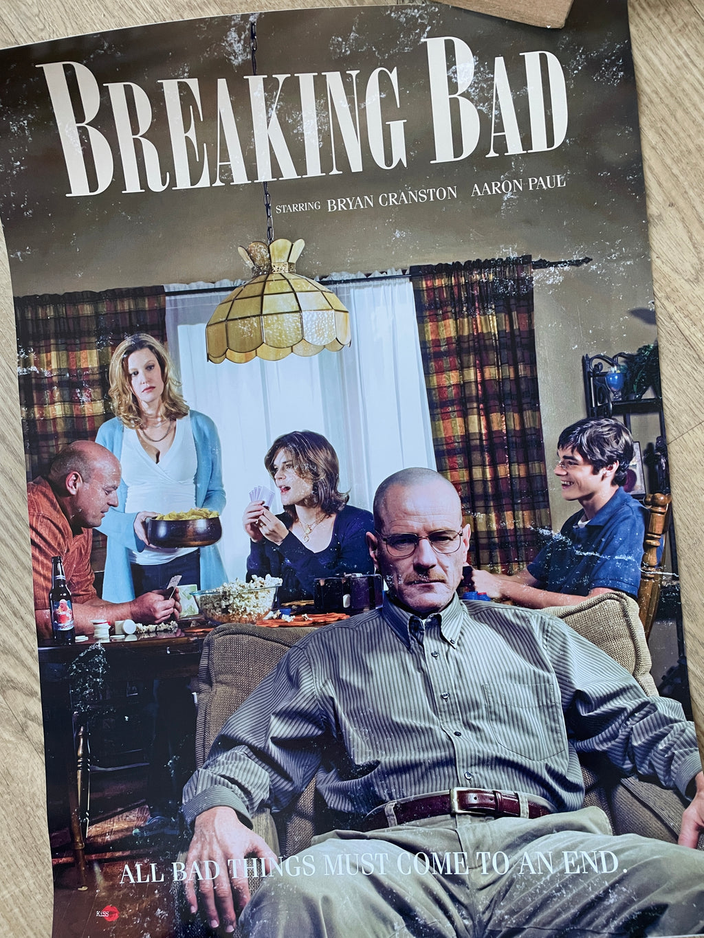 Breaking Bad Retro poster - TV Inspired Walter White Jesse Pinkman