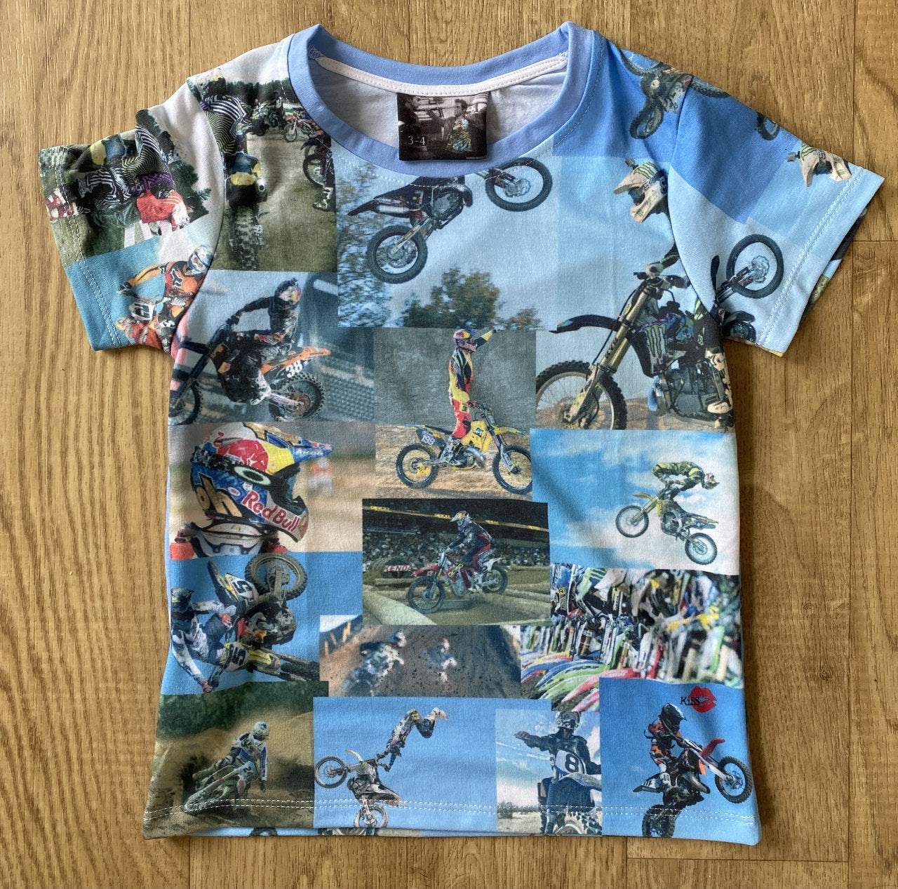 MotoX Kids Biker T-Shirt - Motocross Bikes