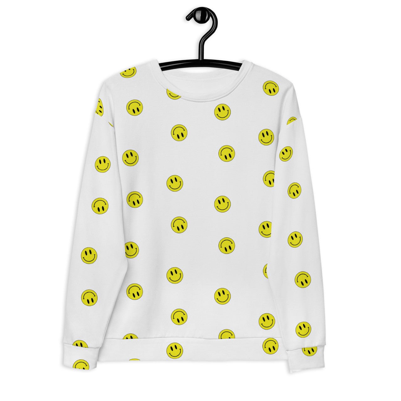 90s Smiley Face Unisex Sweatshirt - Phoebe Buffay Friends inspired