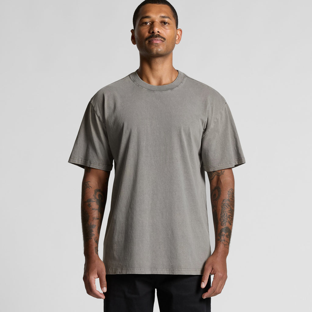 Liberty KiSS Unisex Heavy Faded Grey Tee