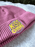 KiSS Clothing Organic Cotton Embroidered Beanie