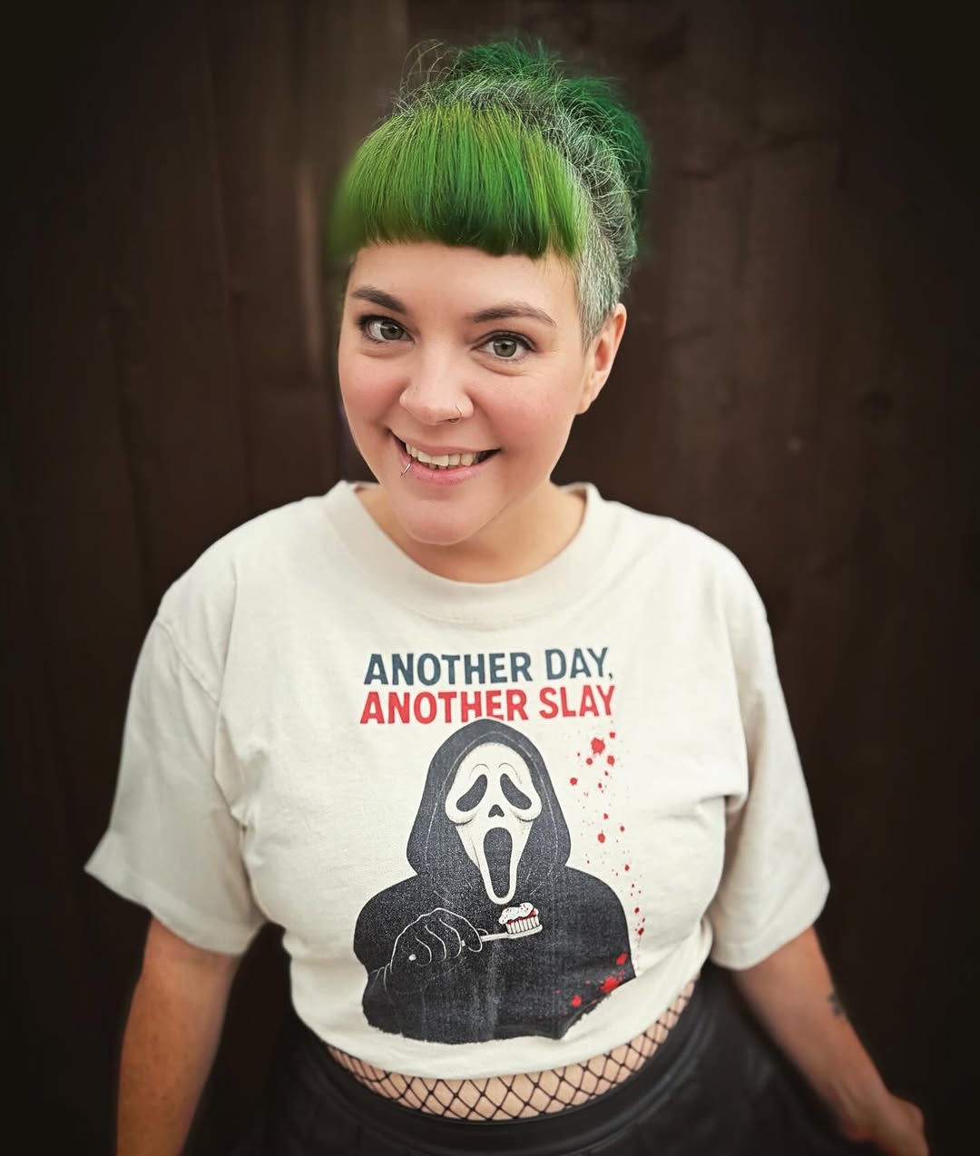 Another Day Another Slay Crop T-Shirt | Women’s Heavy Faded Tee