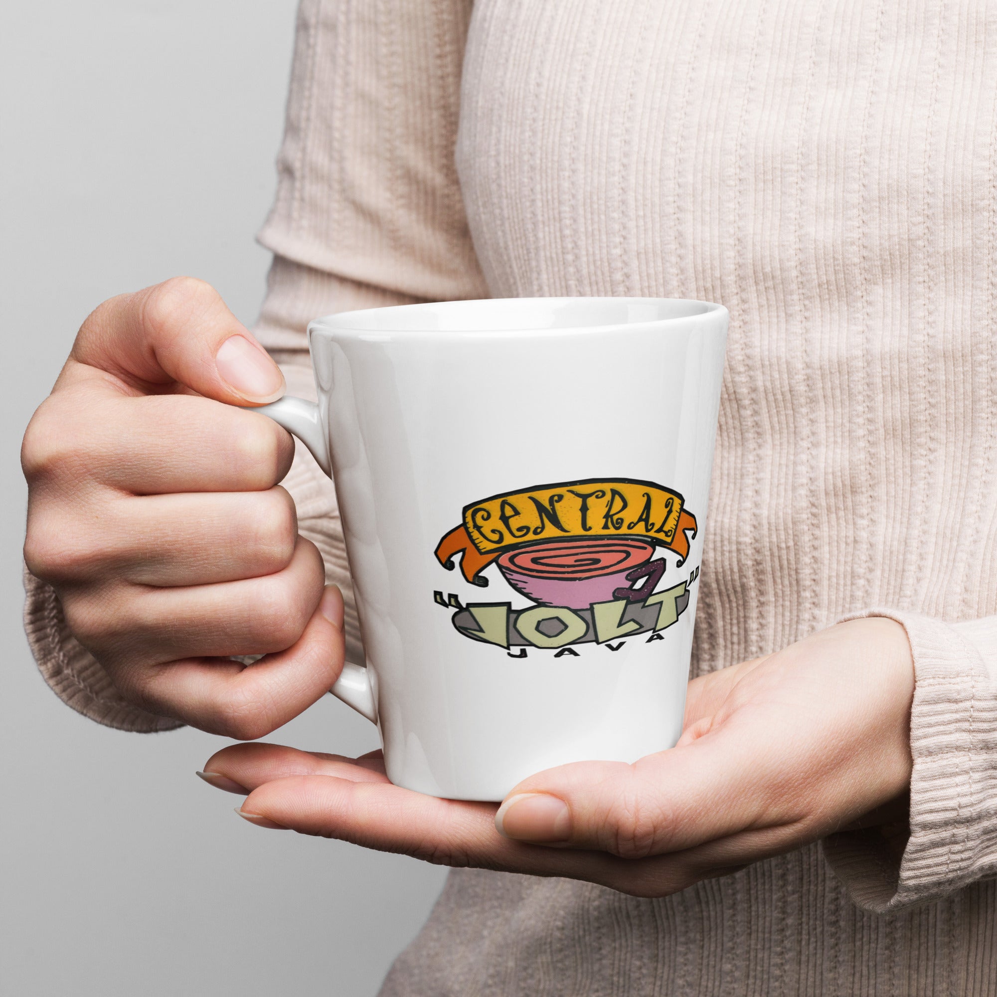 Central Jolt Latte mug - Central Perk Coffee, Friends