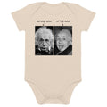 Einstein Organic cotton baby bodysuit - Before Milk After Milk