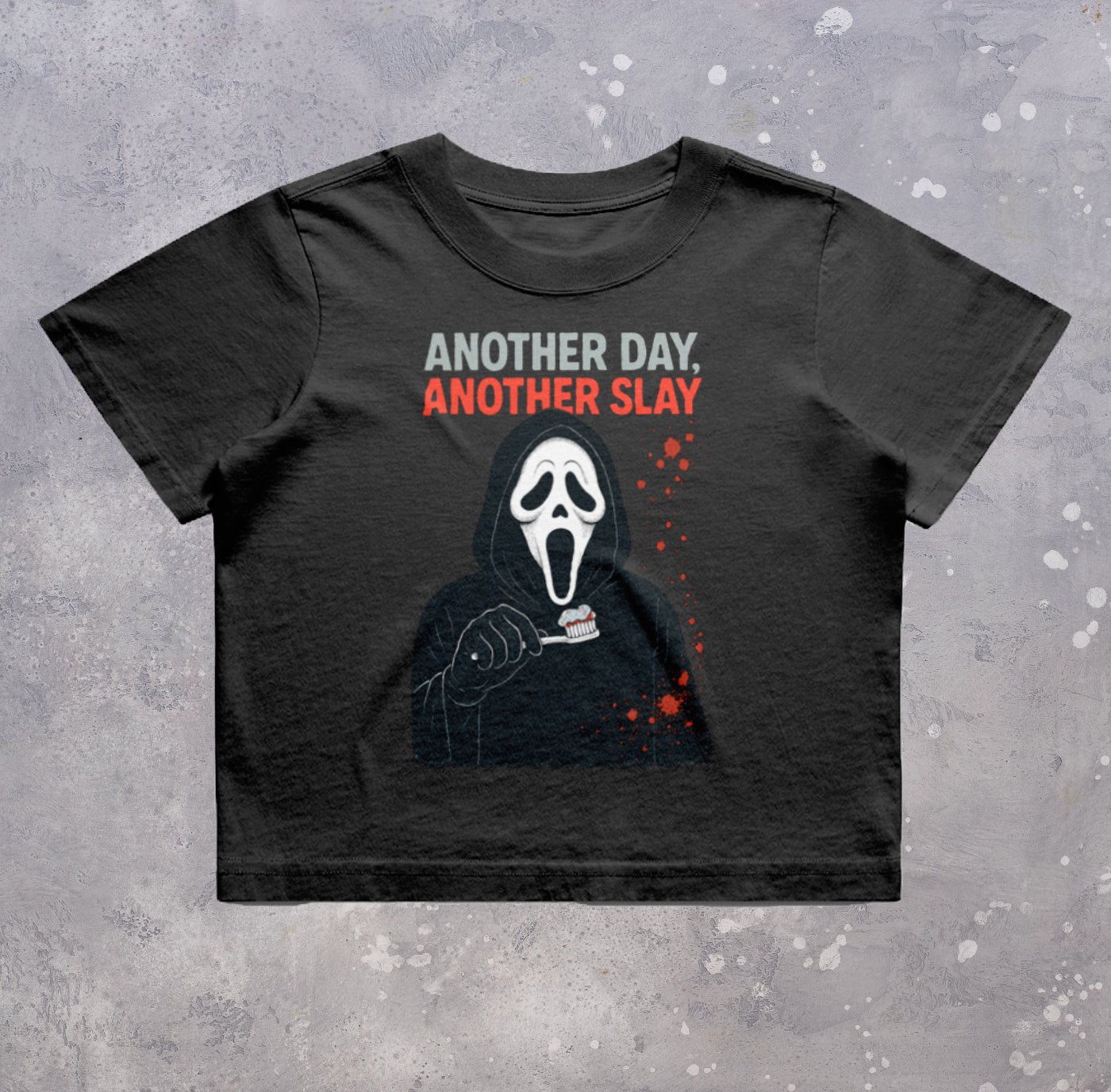 Another Day Another Slay Crop T-Shirt | Women’s Heavy Faded Tee