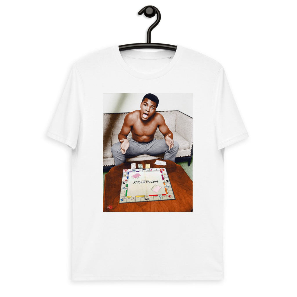 MonopALI KiSS Unisex organic cotton t-shirt - Muhammad Ali Iconic Boxing Sports